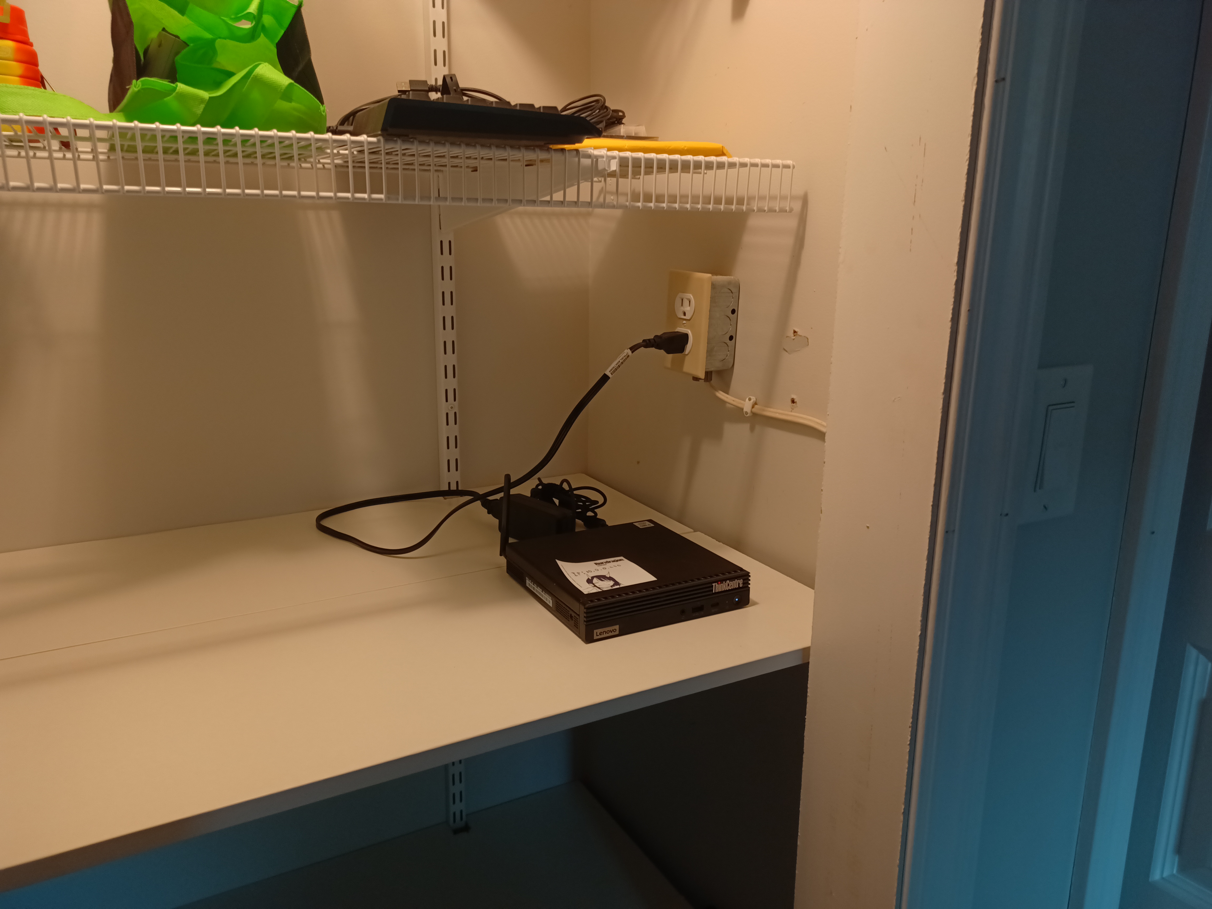 picture of my server setup